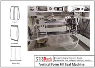 Máy đóng gói hạt đa chức năng 10 - 500g Phạm vi chiết rót 180 - 420mm Chiều rộng cuộn phim với sự kết hợp nhiều đầu