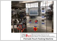 Máy đóng gói túi làm sẵn chất lỏng 300ml-3L cho túi Doypack Công suất 1,5 KW