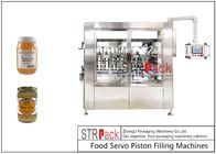 STRPACK 2-16 Đầu lọ và chai mật ong Máy chiết rót động cơ Piston Servo cho lọ thủy tinh mứt mật ong Chai thủy tinh