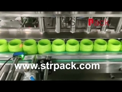 Kem bôi mỡ Máy chiết rót pít-tông thể tích để đóng gói kem dán Gel dưỡng da nhũ tương