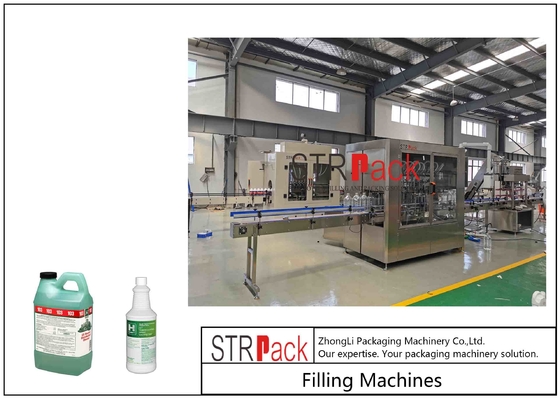 Máy chiết rót chất khử trùng cồn 1.5KW 1000ml Thép không gỉ