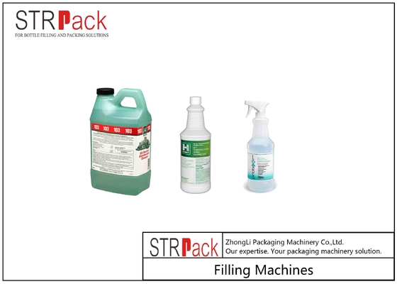 Máy chiết rót chất khử trùng cồn 1.5KW 1000ml Thép không gỉ