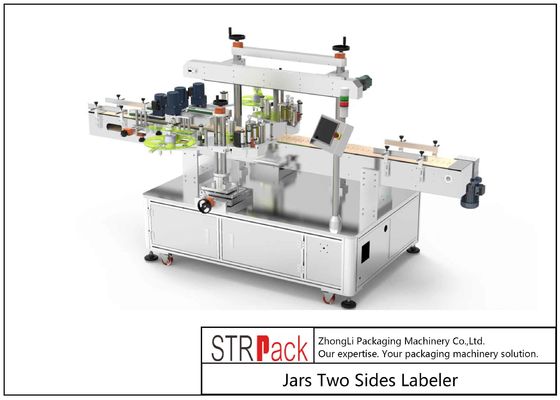 Máy dán nhãn Jar hai mặt Nhãn dán tự dính