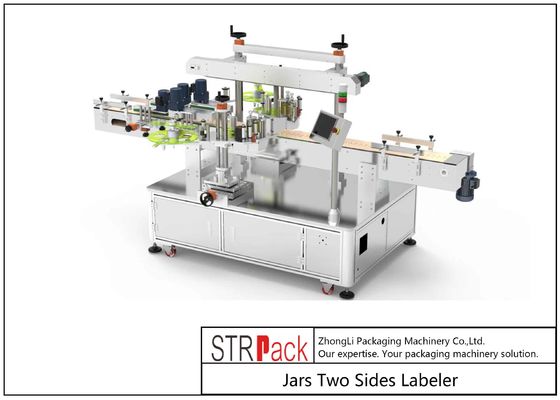 Máy dán nhãn Jar hai mặt Nhãn dán tự dính