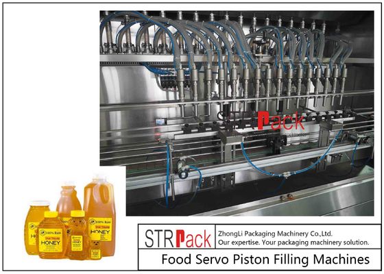 Máy chiết rót kem sốt mật ong tự động Độ ồn≤70dB Kích thước 1000 * 800 * 1800mm