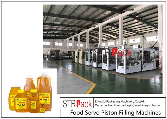 Máy chiết rót kem sốt mật ong tự động Độ ồn≤70dB Kích thước 1000 * 800 * 1800mm