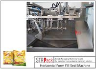 Máy đóng gói túi bột công nghiệp thực phẩm / hóa chất với bộ làm đầy Auger điều khiển bằng Servo