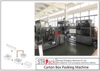 Máy đóng gói hộp carton công nghiệp tự động Công suất lớn cho chai / lon
