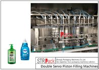 Máy chiết rót chất lỏng Servo Piston đôi cho nước sốt các sản phẩm lỏng, nước trộn salad, sản phẩm mỹ phẩm, xà phòng lỏng,