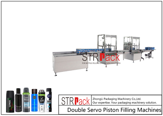 750ml Máy chiết rót phun khí dung Máy làm mát không khí Máy chiết rót 3600cans / H