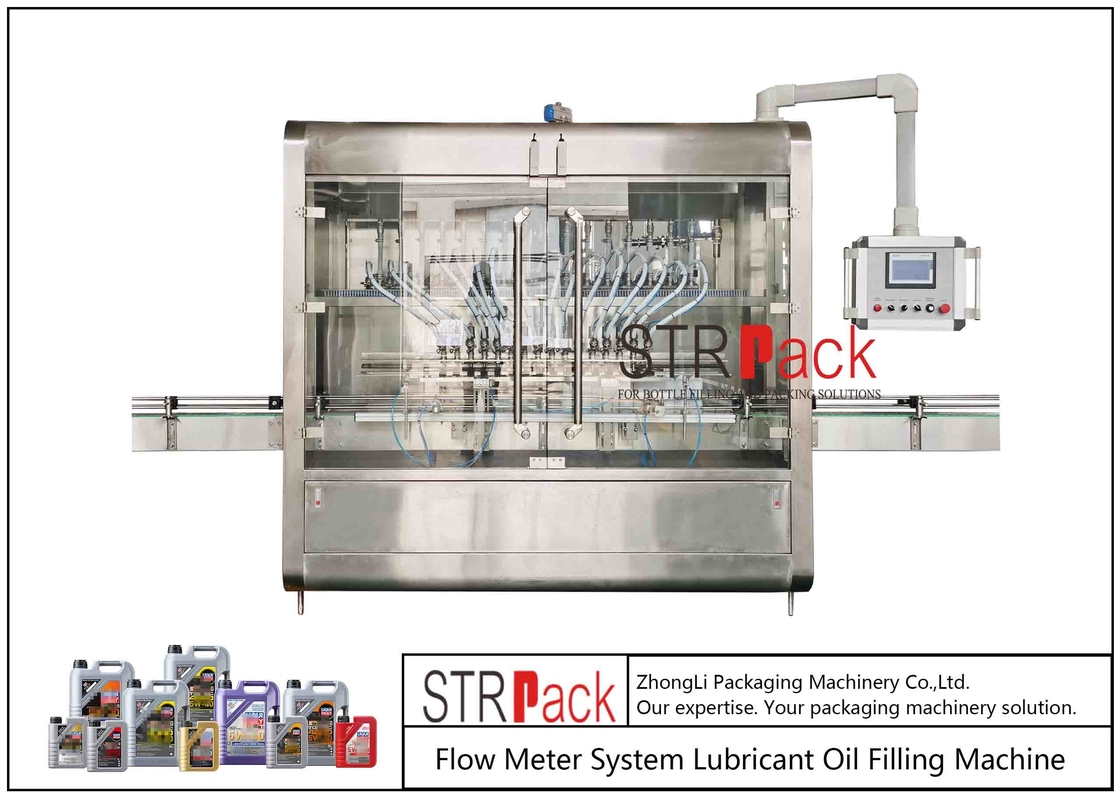 Giá xuất xưởng Nhiều đầu Tiêu thụ điện năng thấp Chai nhựa tự động Sản phẩm ô tô Công nghiệp Máy chiết rót dầu động cơ